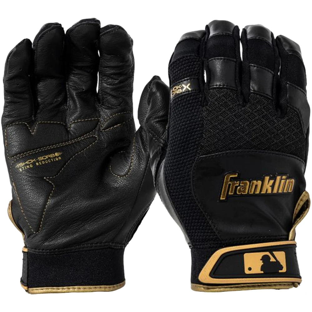 Franklin Shok Sorb X Adult Baseball Batting Gloves 4 Franklin Shok Sorb X Adult Baseball Batting Gloves - Image 2