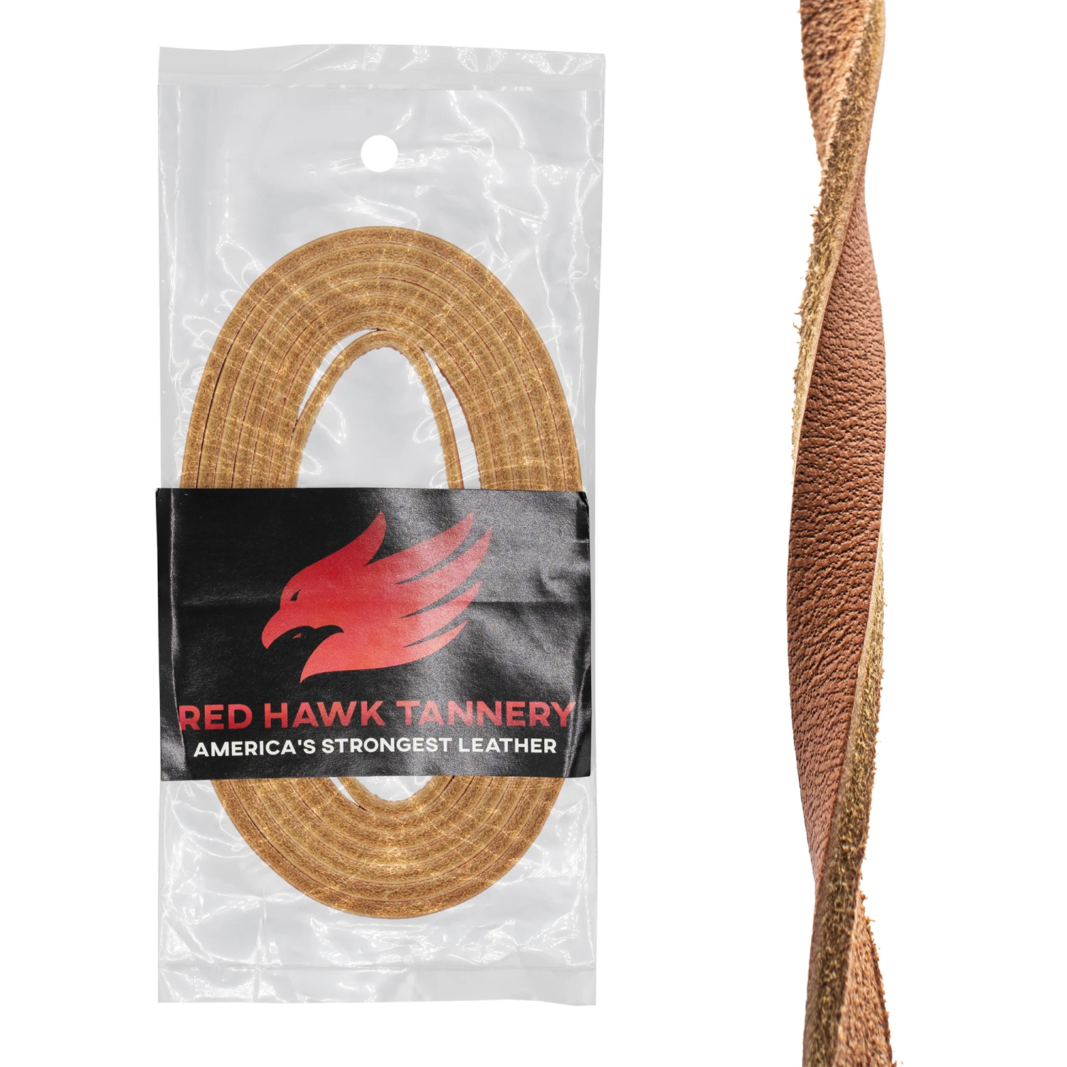 Red Hawk Tannery Glove Lace 1/4x72 5 Red Hawk Tannery Glove Lace 1/4x72 - Image 3