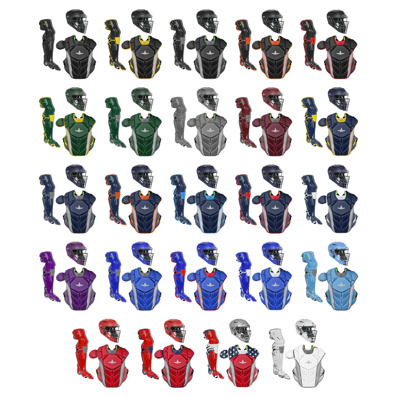 All-Star MVP-PRO Series Adult Baseball Catchers Set – CKCC-5-LGE 3 All-Star MVP-PRO Series Adult Baseball Catchers Set – CKCC-5-LGE