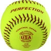 Baden Perfection USA 12” Leather Fastpitch Softball – Dozen 2A312FLY