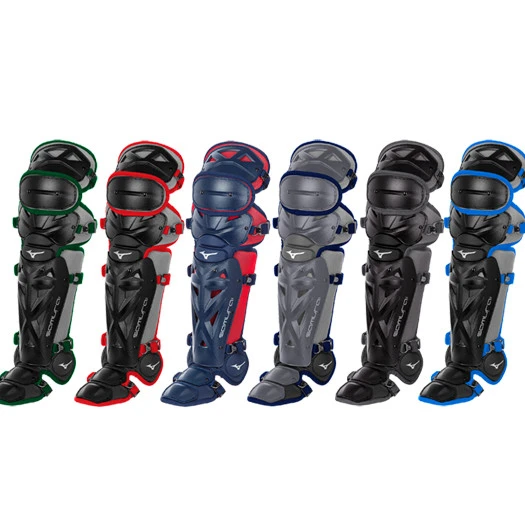 Mizuno Samurai 14.5" Youth Catcher's Leg Guards 380383 3 Mizuno Samurai 14.5" Youth Catcher's Leg Guards 380383