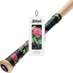 Artist Series Naked Bat Grips Baseball And Softball Bat Grip Tape – THE TROPICS – 0.5mm 1.0mm
