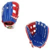 SSK ZSLOW DIMPLE 13" Slowpitch Softball Glove ZSD-1300RYLWHTRED3 -BASES LOADED SHOP patriot acover 04429.1700090070