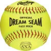 Rawlings C11RYLA 11" Dream Seam Fastpitch Softball-Dozen -BASES LOADED SHOP rawlings c11ryla 11 dream seam fastpitch softball dozen 39 21835.1569696054