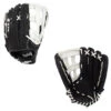 SSK ZSLOW DIMPLE 14" Slowpitch Softball Glove ZSD-1400BLKWHT3 -BASES LOADED SHOP shadow acover 62685.1700092131
