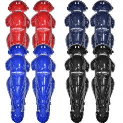 Under Armour 12-16 Catcher's Leg Guards Senior 14.5" Victory Series UALG-SRVS